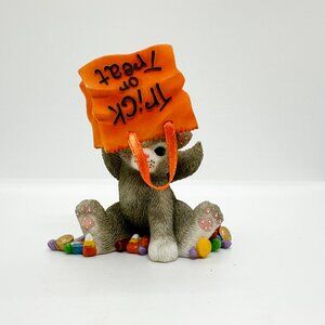 Vintage 2002 Calico Kittens Cat Halloween Trick Treat Bag Candy Sweets